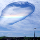 Illustration for article titled This Bizarre, Glittering Cloud Just Appeared in the Sky over Australia